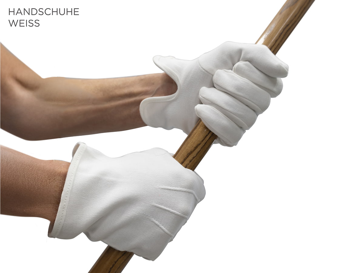Zubehör Tradition - Handschuh weiß 9,5