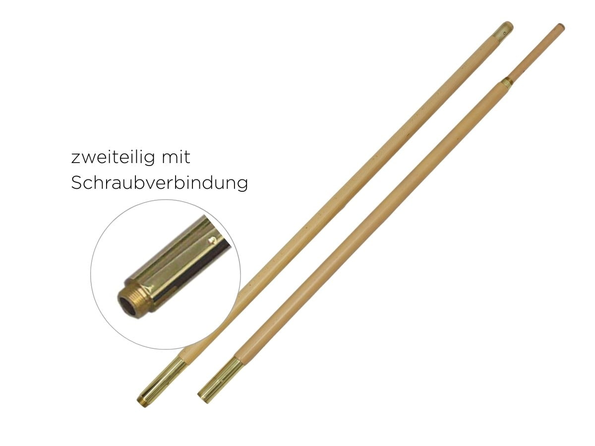 Zubehör Tradition - Standartenstange lackiert transparent 