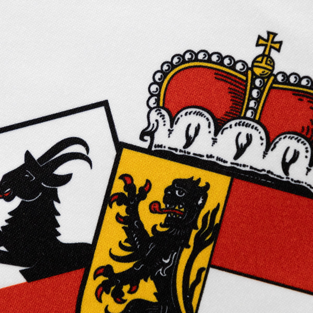 Digitaldruckstandarte Detail Druckbild